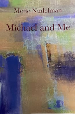 An orange and purple abstract painted cover. The title and author's name are at the top of the image.